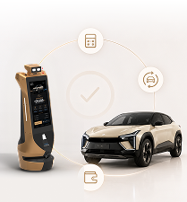 intelligent robot assistant for automobile showroom