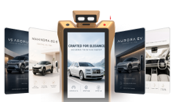 personal robot assistant for car showroom