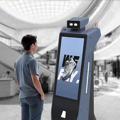 Odigo, AI-powered advertising and navigation robot