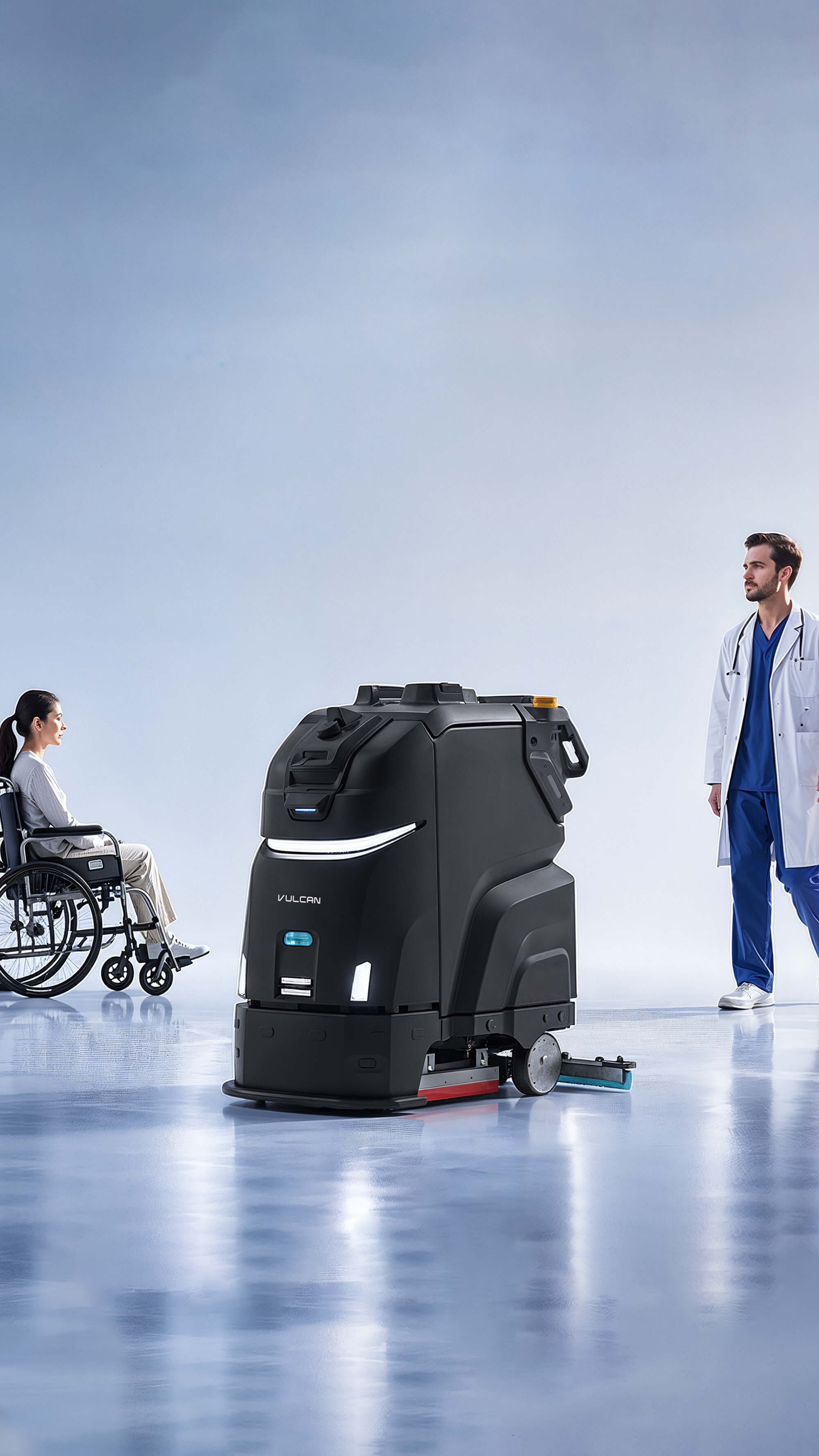 autonomous cleaning robot vulcan