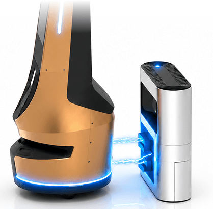autonomous charging with odigo robot