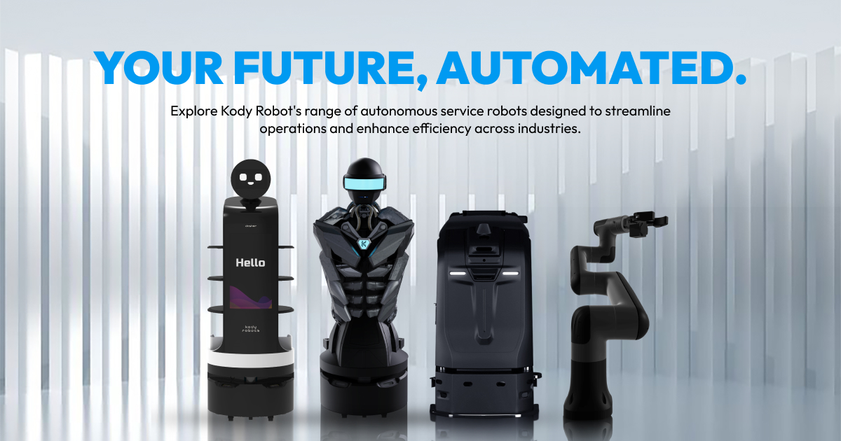 Autonomous Service Robots for a Smarter Future | Kody Robots