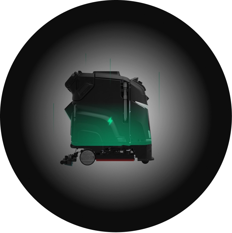 automated charging cleaning robot