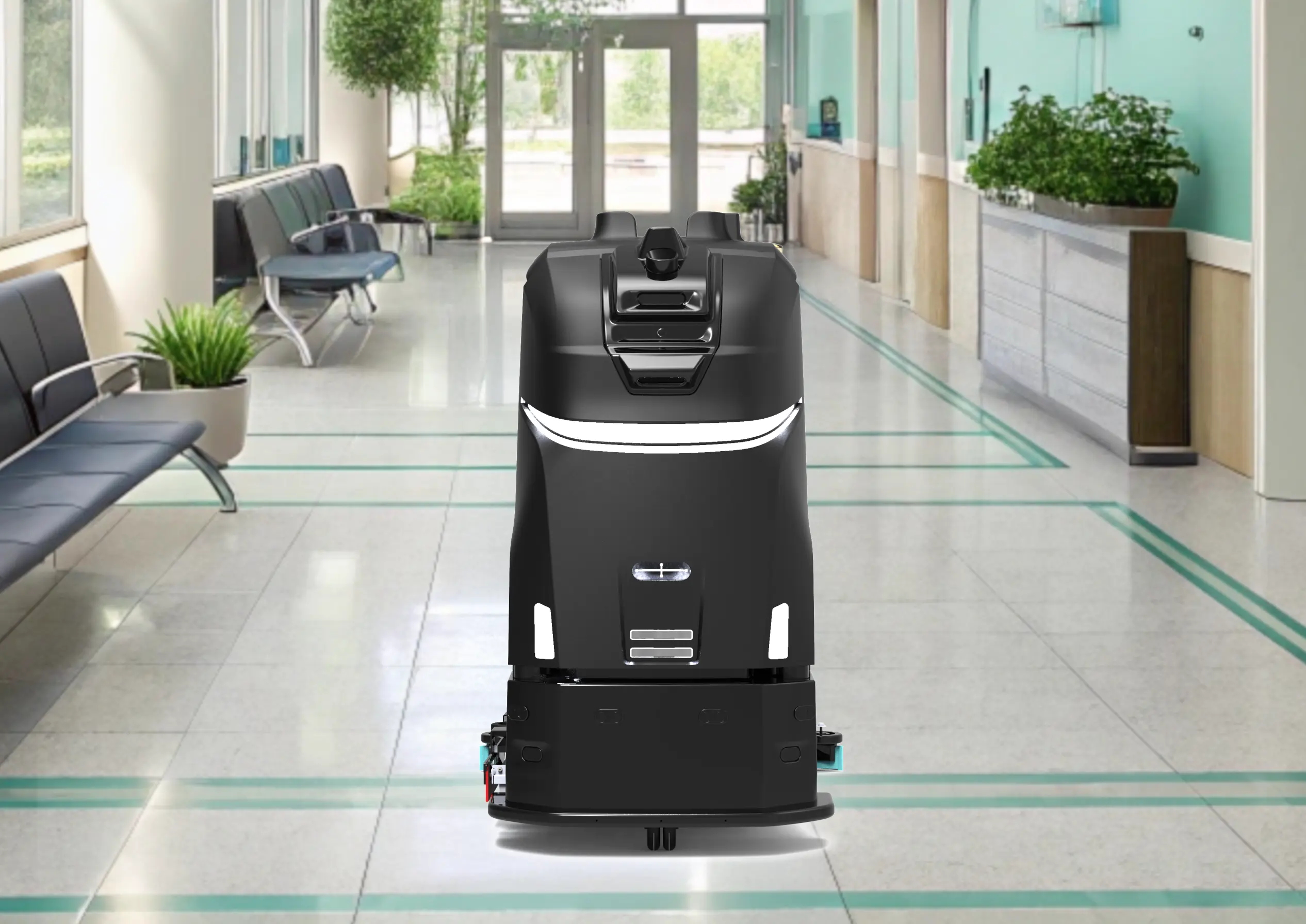 autonomous hospital cleaning robot