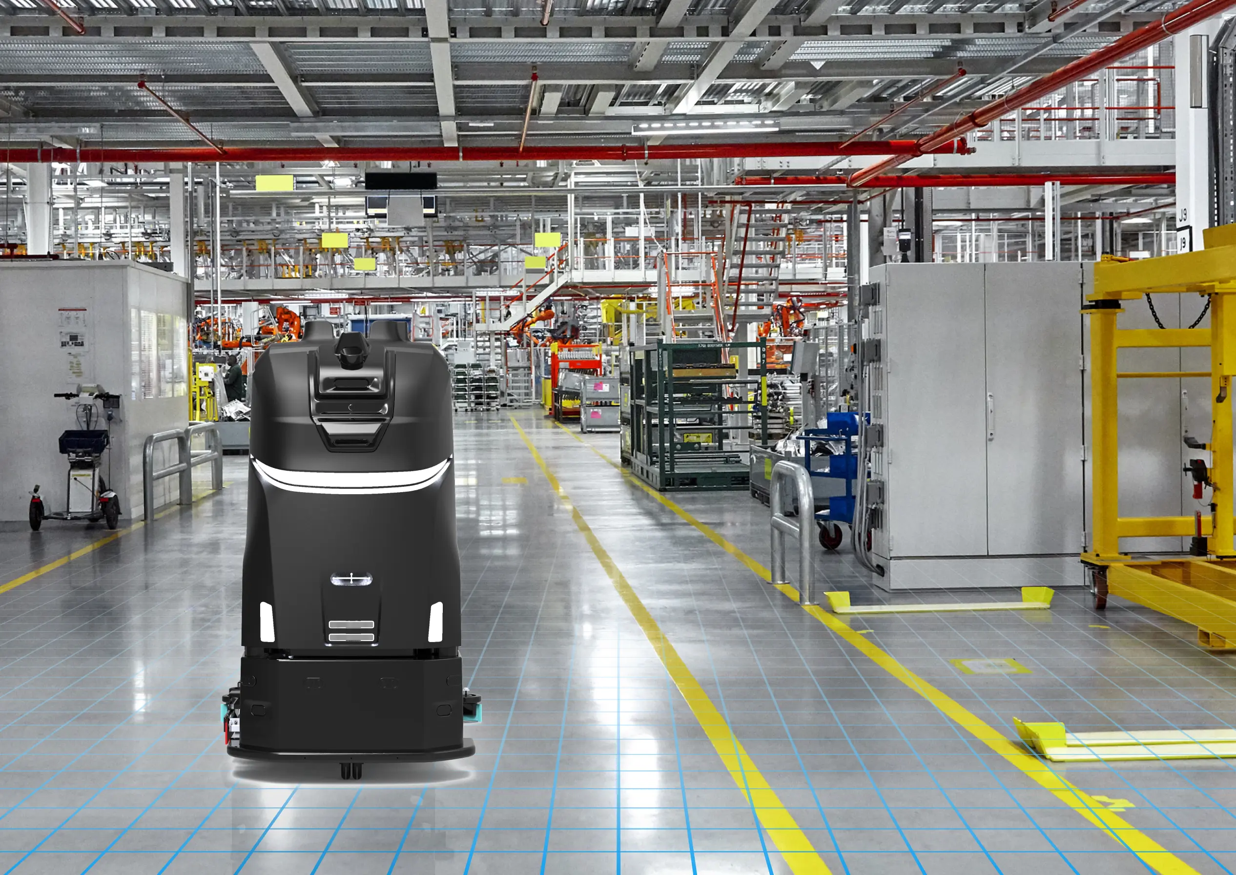 industrial cleaning robot vulcan