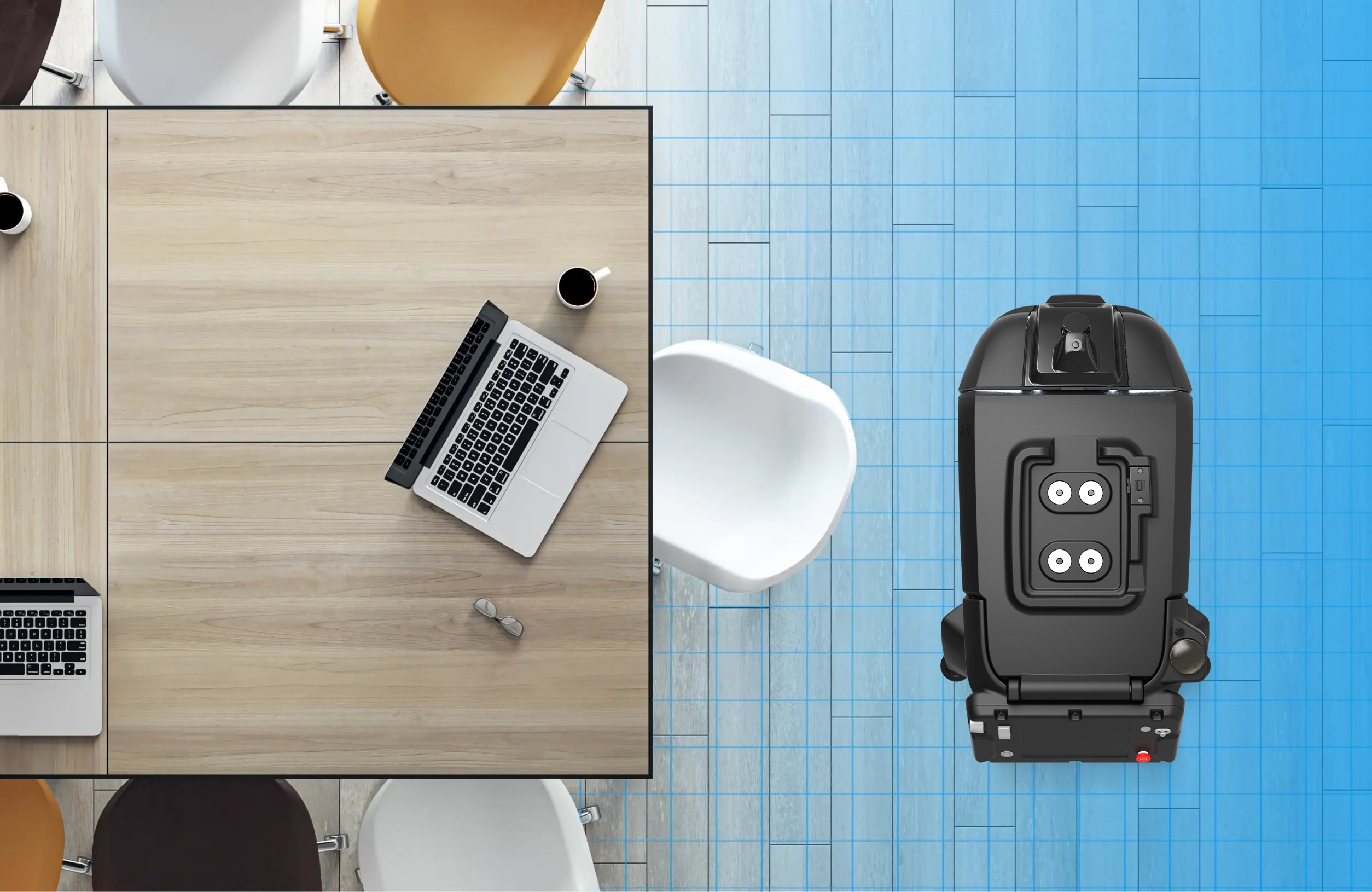 smart-cleaning-robot-vulcan-at-office