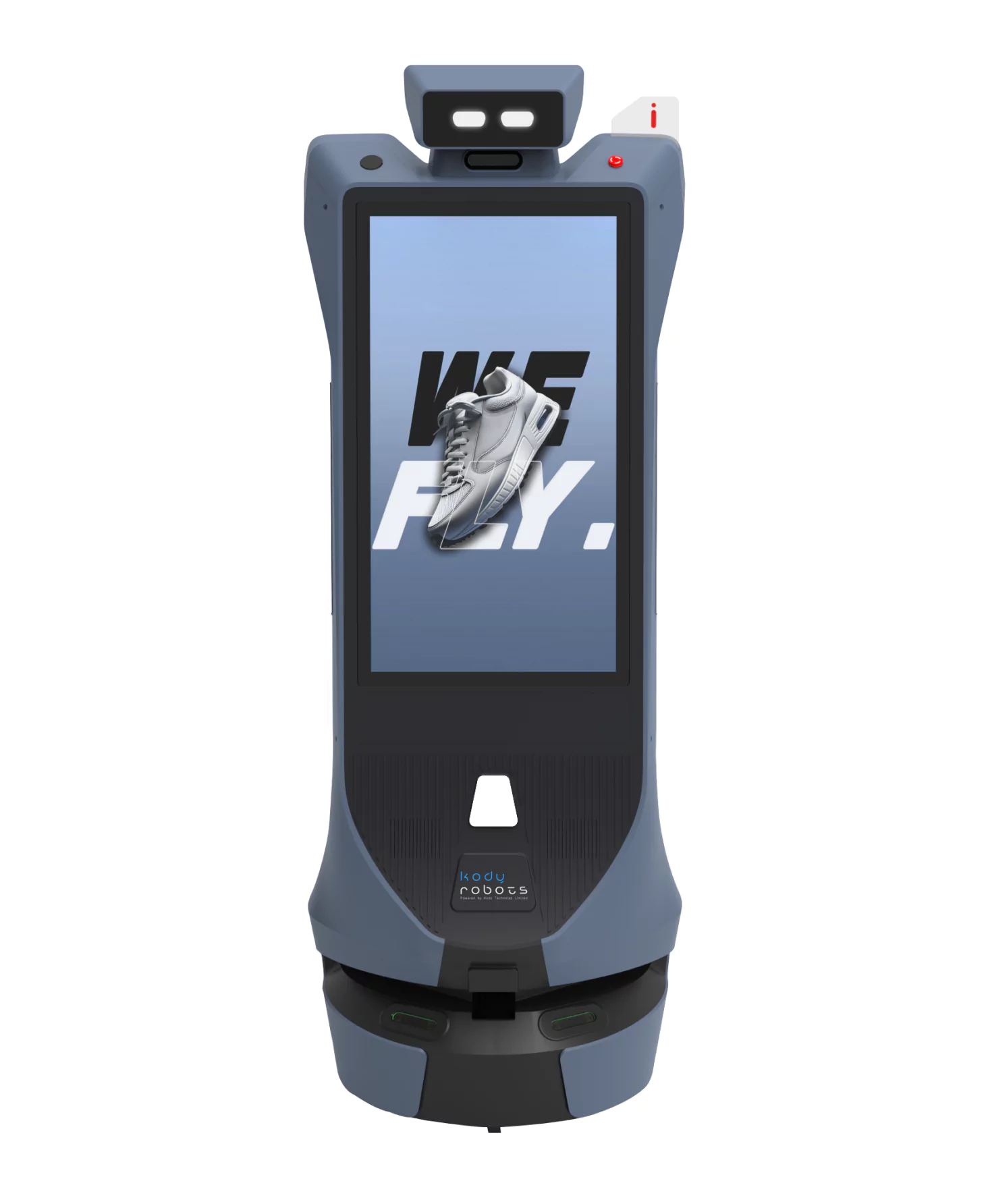 advertising and guides robot