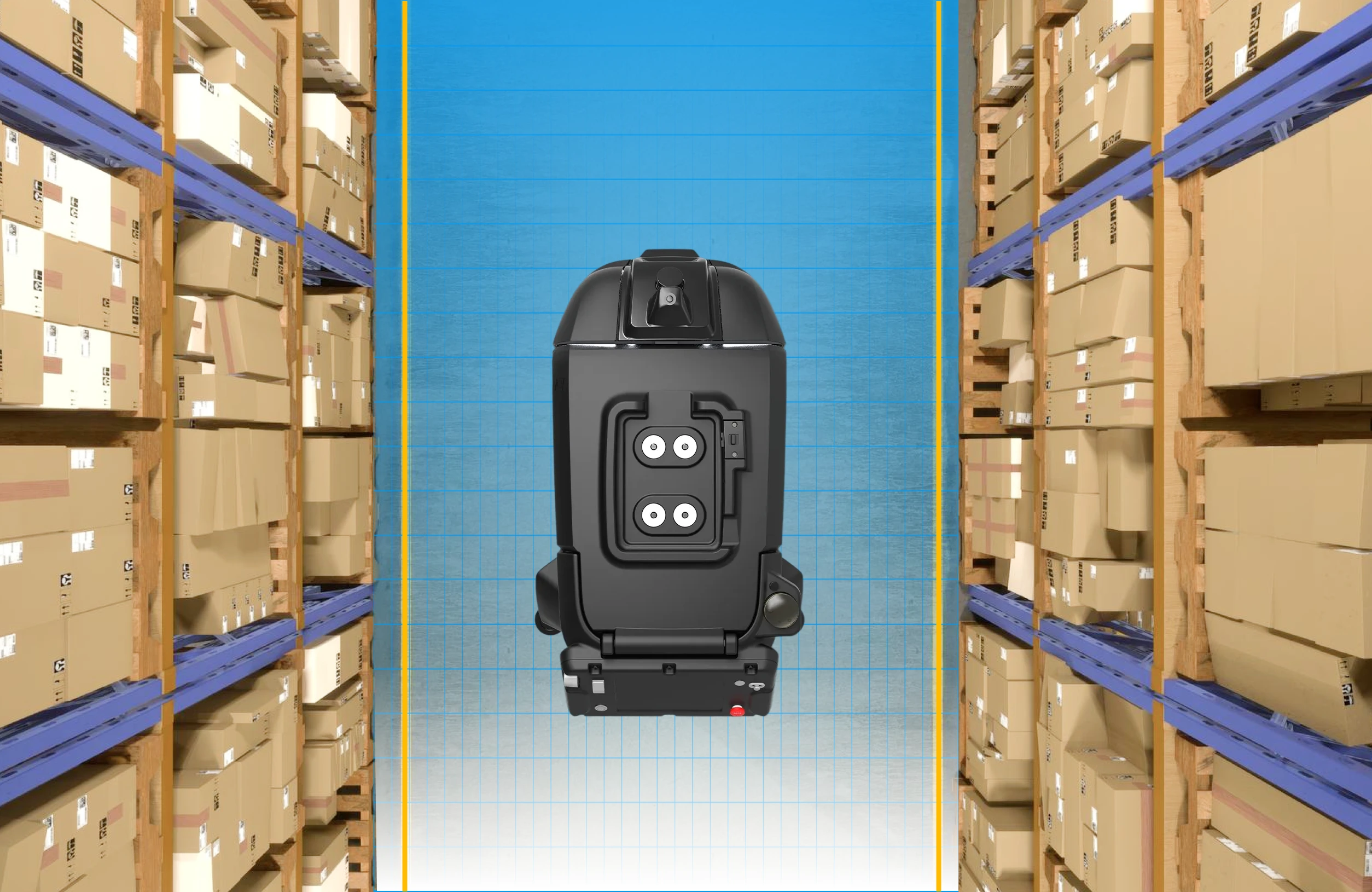 autonomous floor cleaning robot for warehouse cleaning