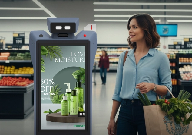 retail advertising robot