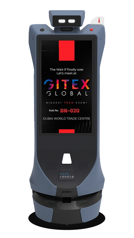 advertising robot for events and exhibition