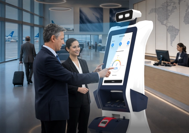health screening robot for airport
