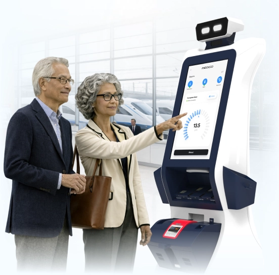 health screening robot for metro stations