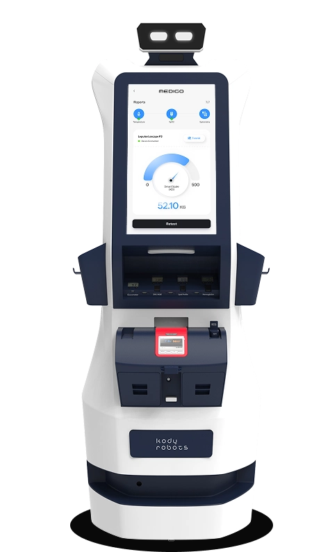health screening robot for transport hubs in india