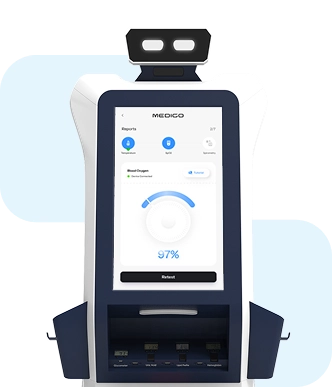 healthcare robot for blood marker screening