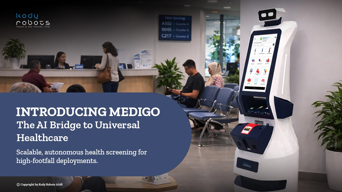 medigo ai powered health screening robot launch