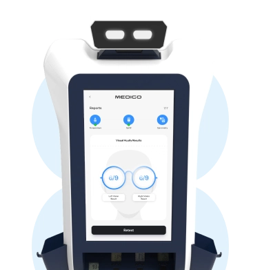 medigo robot vision hearing Screening test for phc