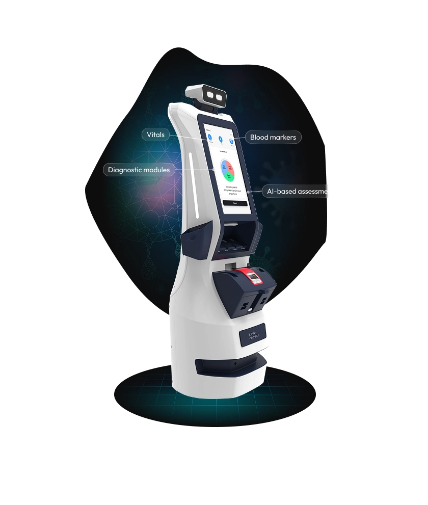 multi-test integration with medical robot in india