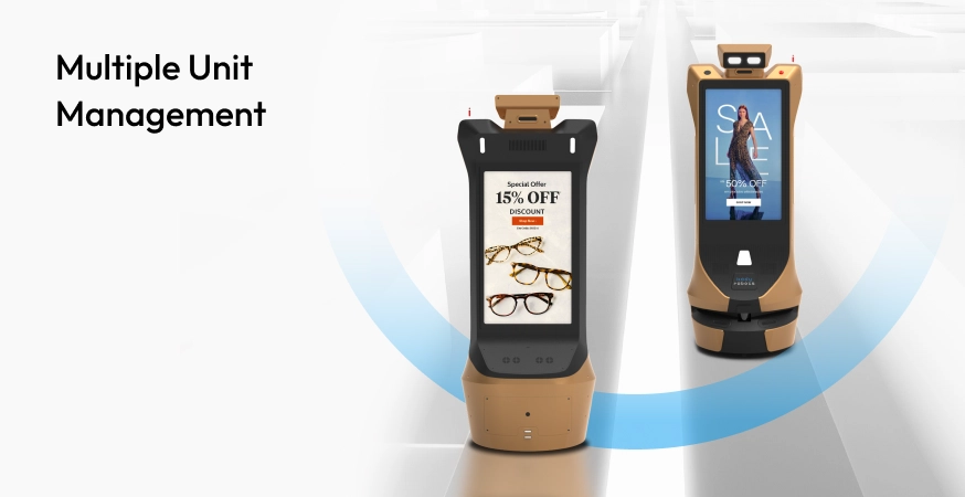 multiple unit management with odigo