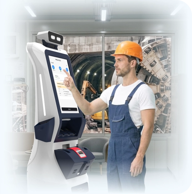 health screening robot for metro construction sites