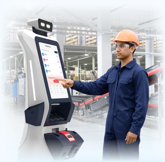 healthcare robot for industrial manufacturing units
