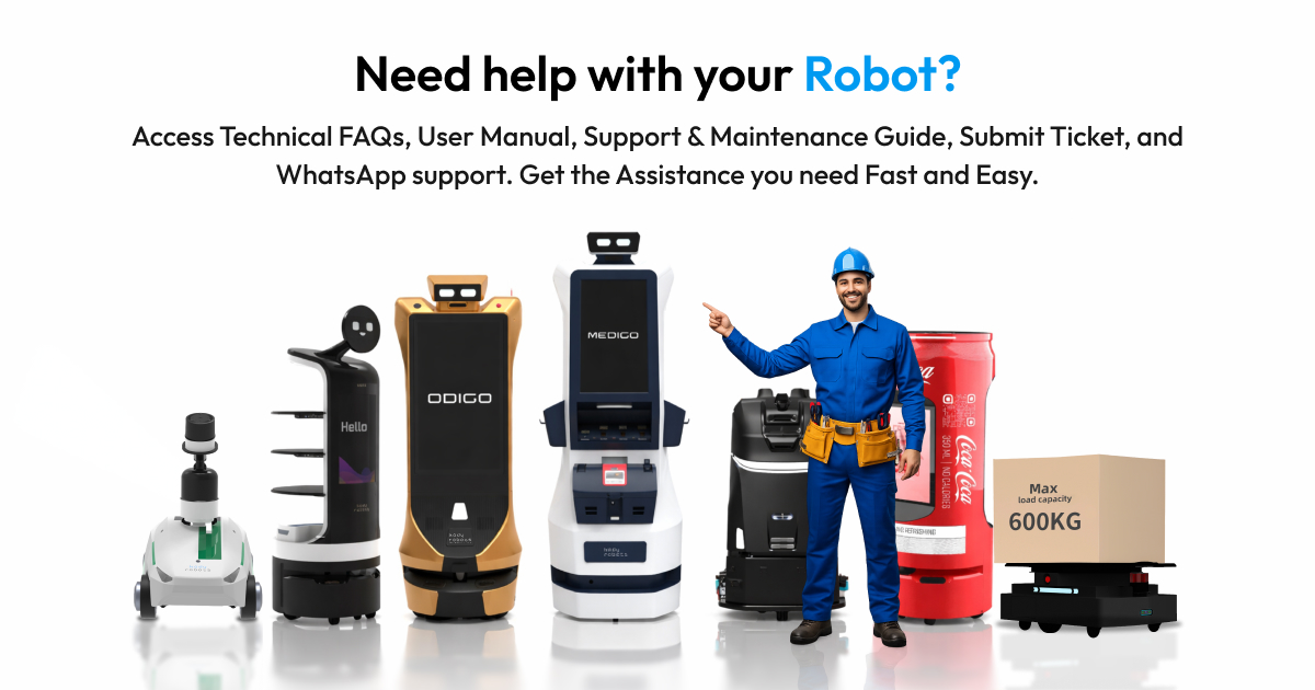 Robot Technical Support and Maintenance Services | Kody Robots