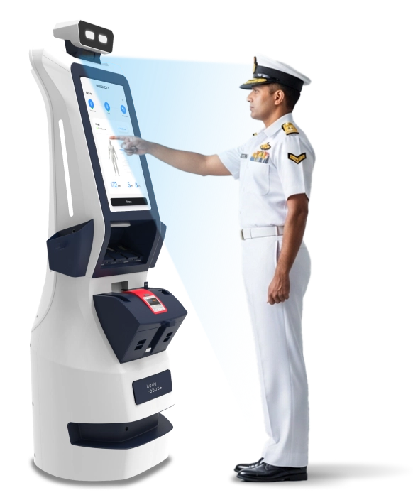 medical screening robot for indian defense institutes
