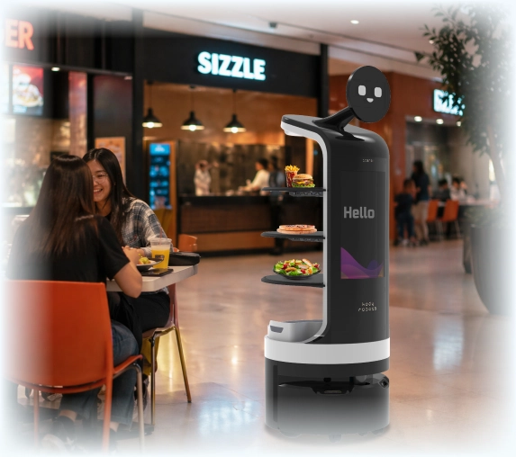 shopping mall serving robot