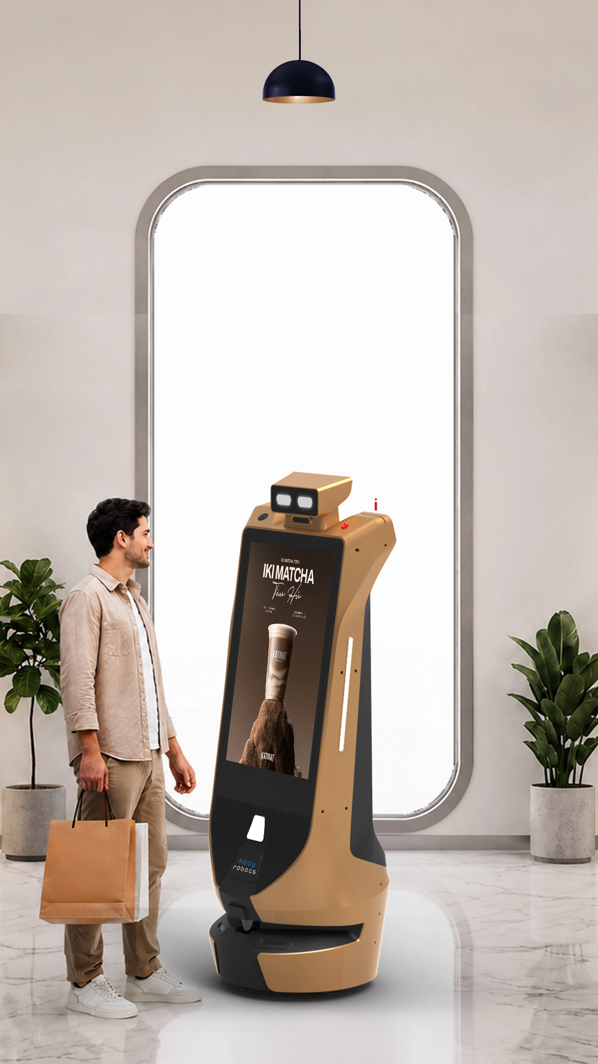 advertising robot odigo