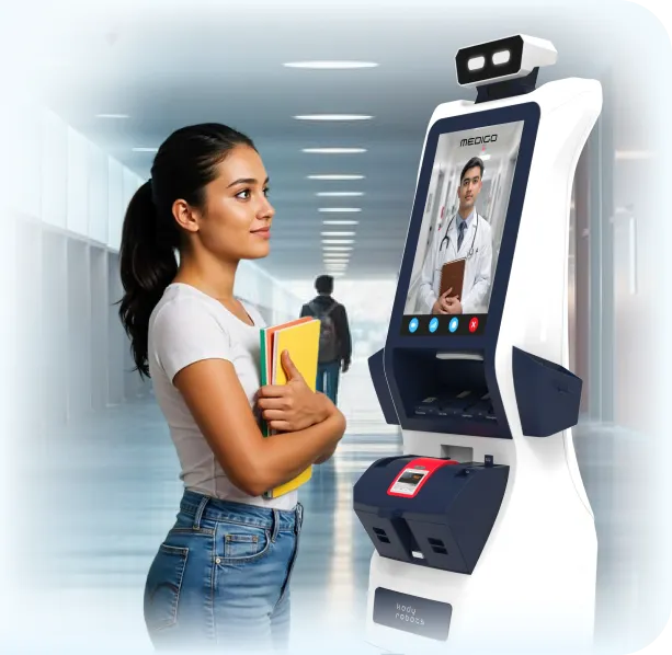 health screening robot for colleges in india
