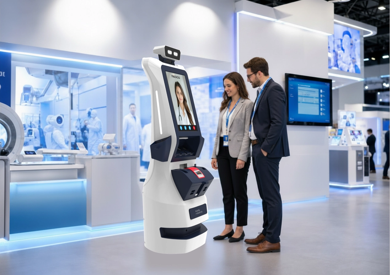 health screening robot for pharma events