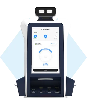 healthcare robot for blood marker screening