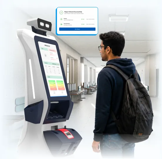 healthcare robot for rural educational institutions