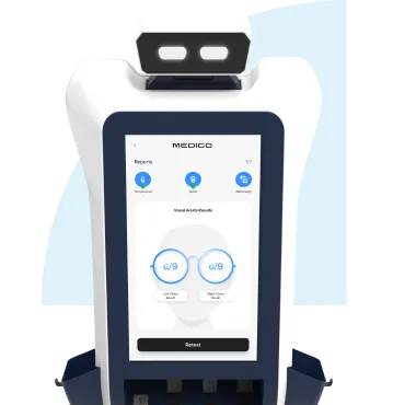 healthcare robot for vision and hearing screening