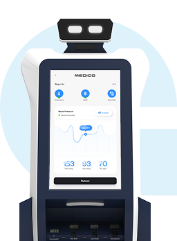 medical robot for vitals capture