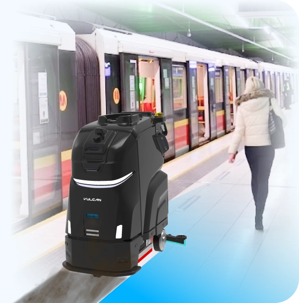 metro station cleaning robot vulcan