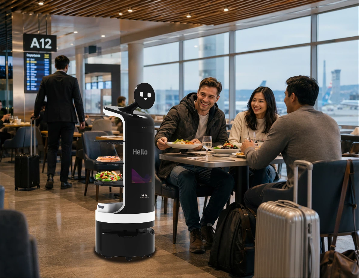 airport serving robot
