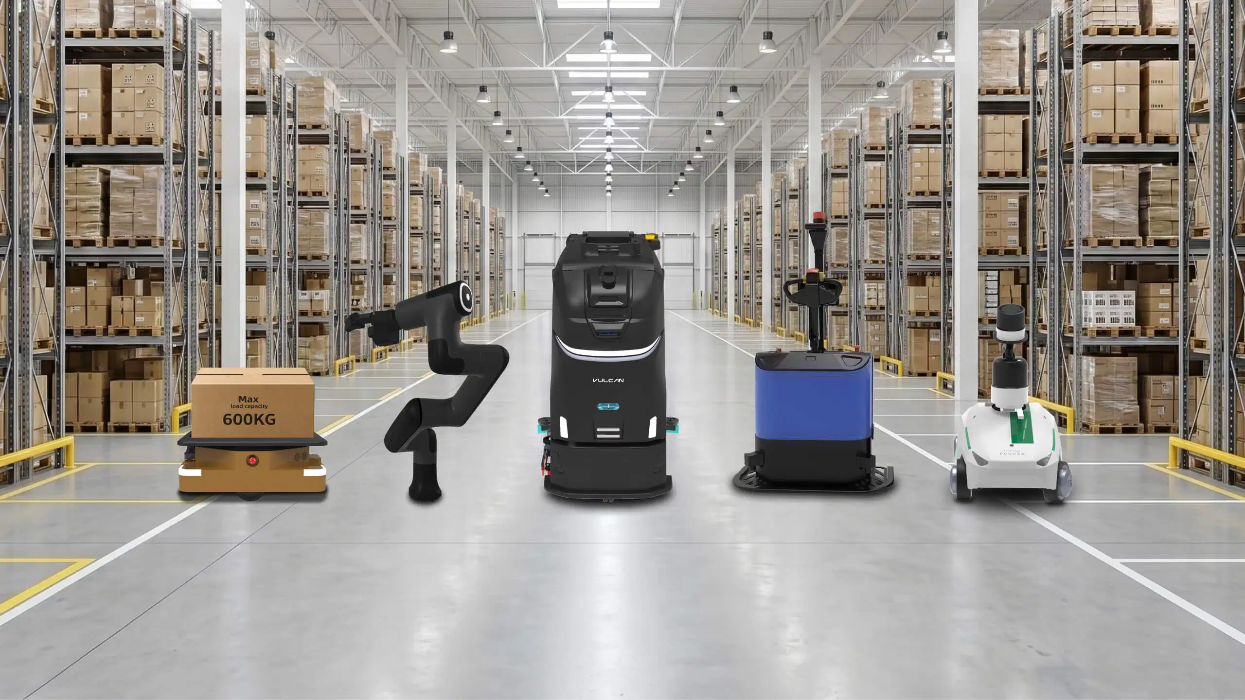 autonomous robot for warehouses