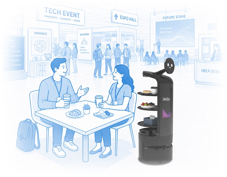 dasher robot for events