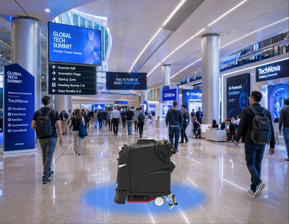 event and exhibition center heavy-duty cleaning robot