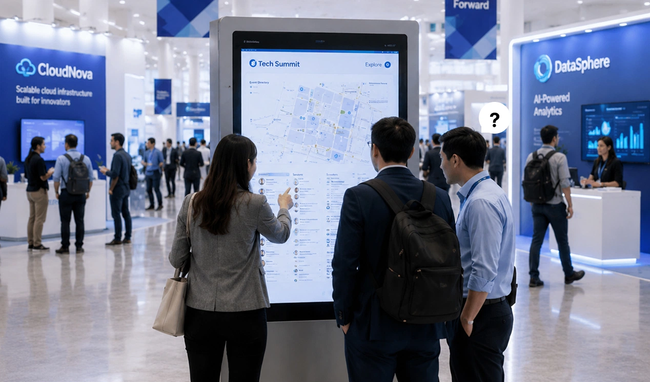 exhibition centers without advertising robot