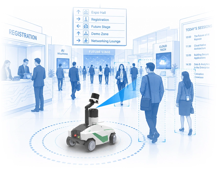 frt-737 robot for events