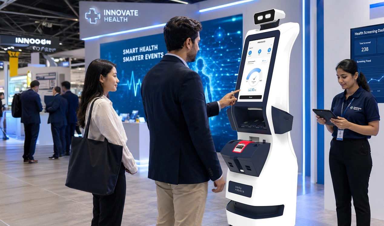 health screening robot for event exhibition centers