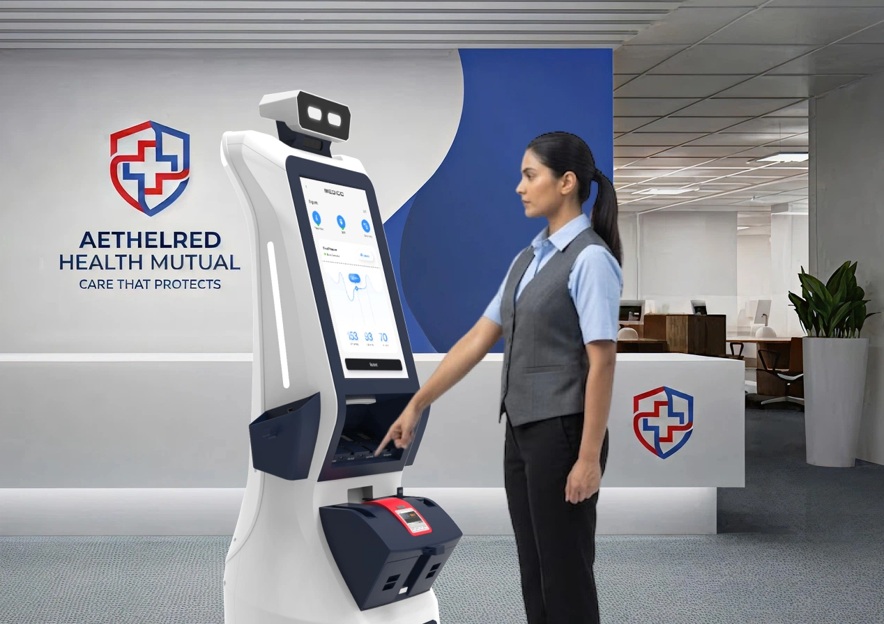 healthcare robot for pre-policy health screening