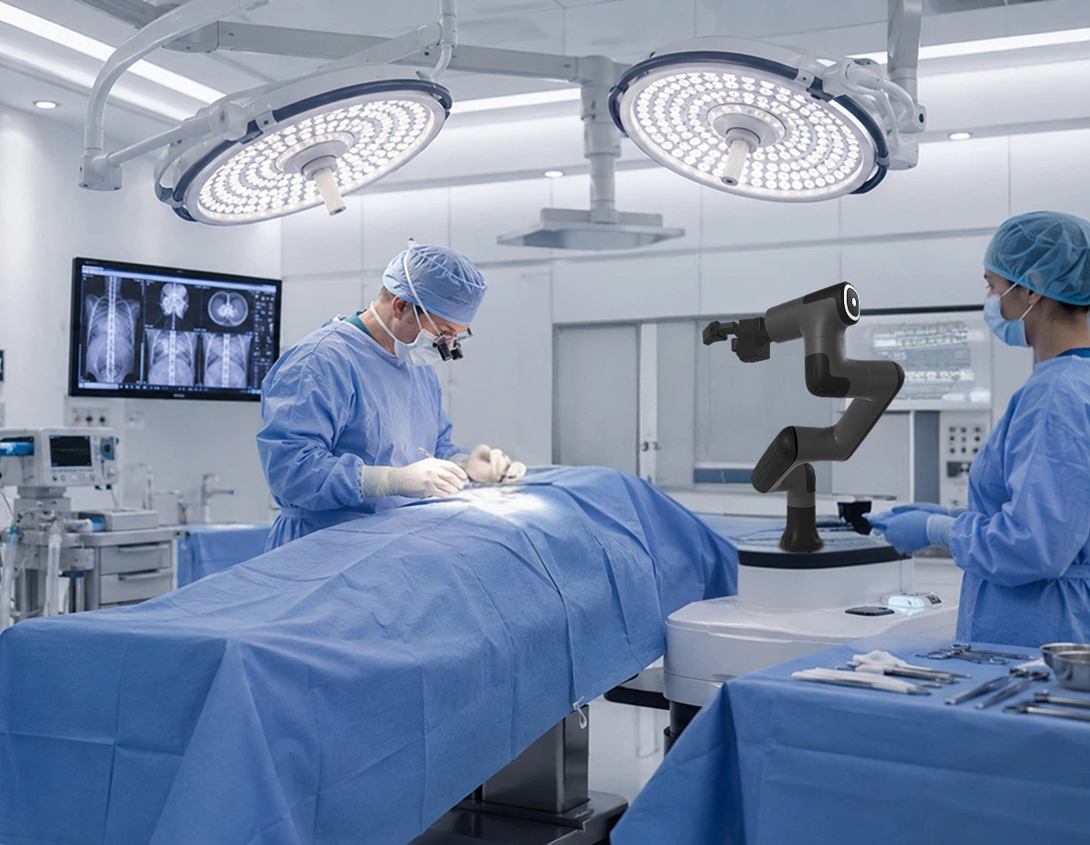 hospitals autonomous robotics arm