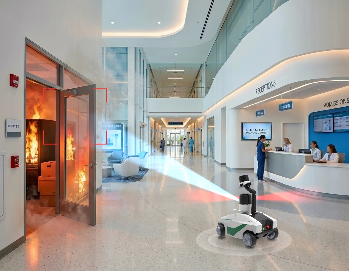 hospitals security robot