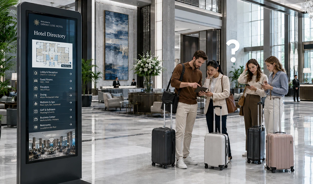 hotel without advertising robot