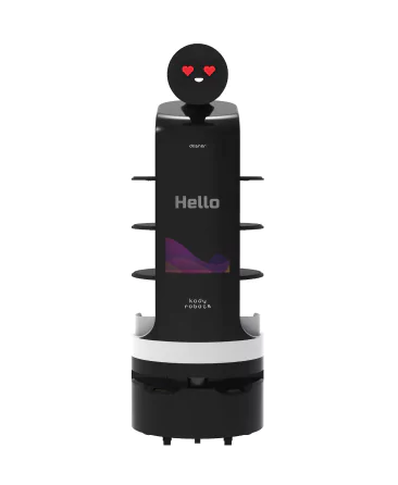 kody robots serving robot dasher