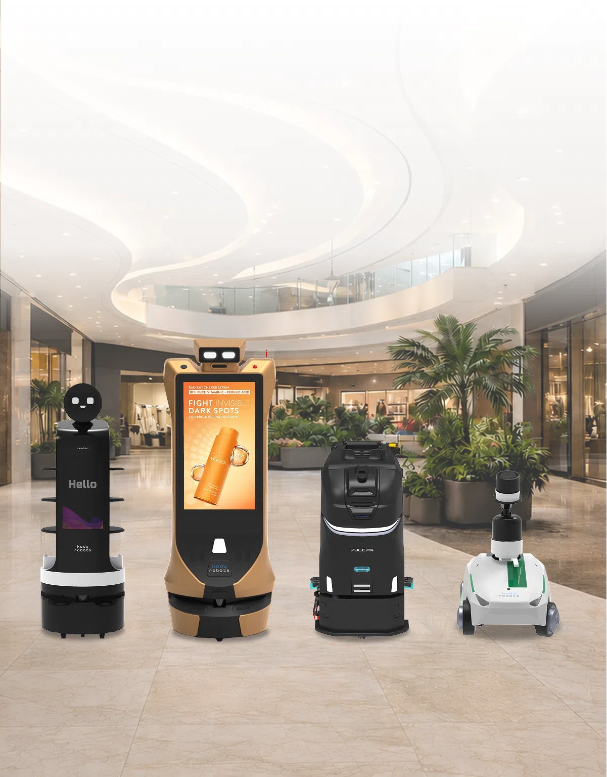 mall robots