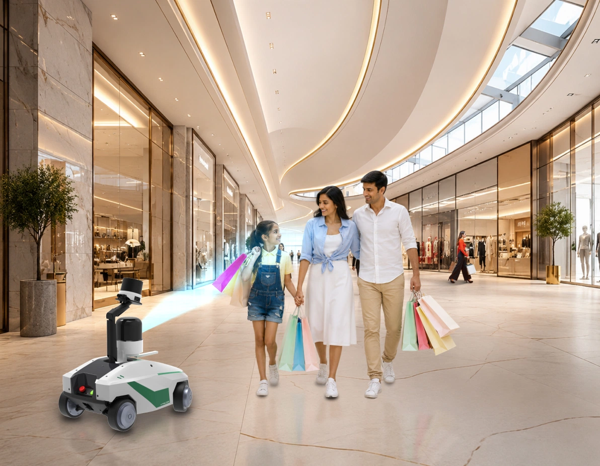 mall security robot