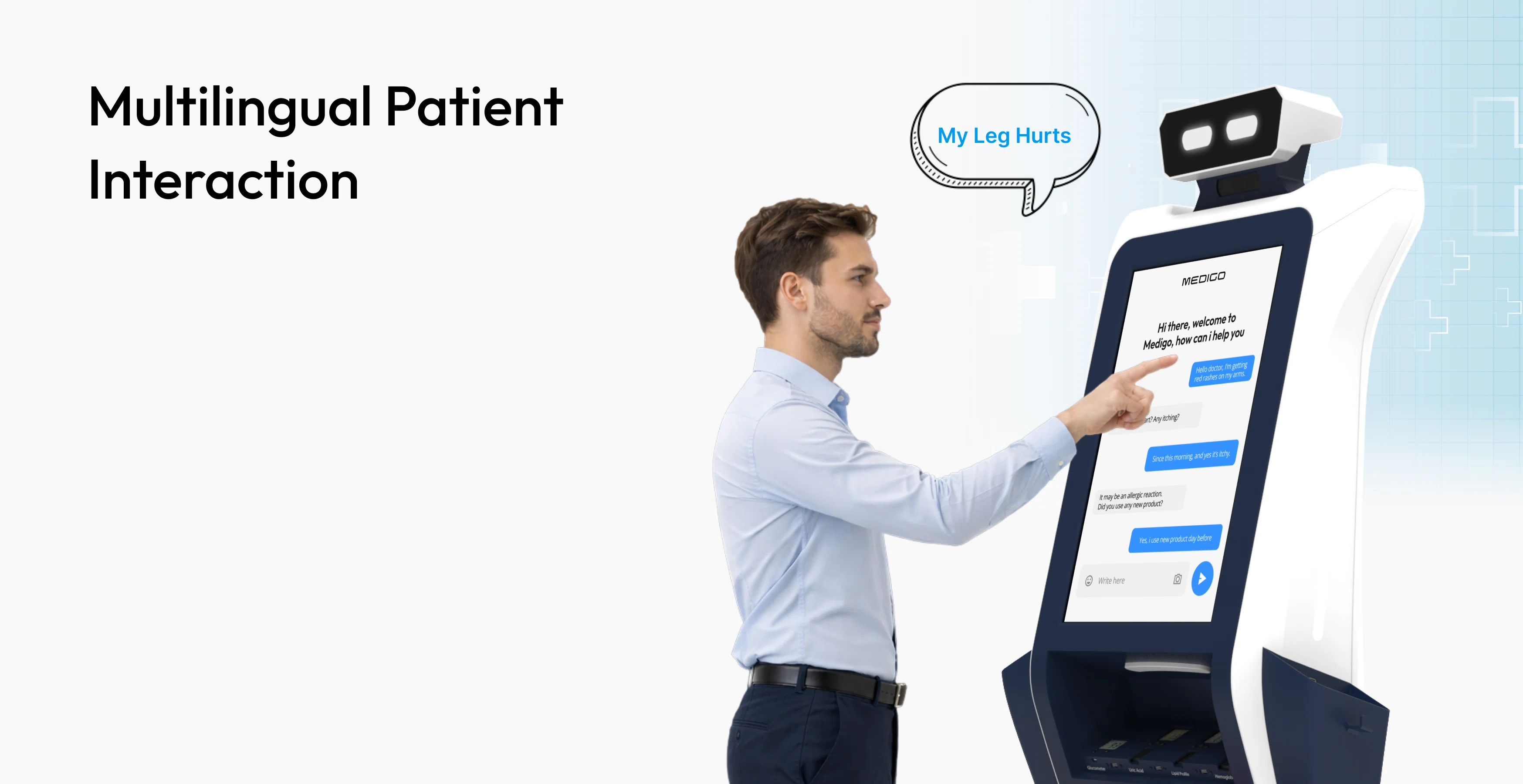 multilingual patient interaction with smart healthcare
